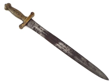 American Civil War Artillery Cutlass Sword.