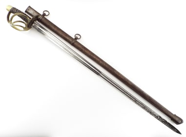 RARE Antique Zlatoust 1830 Imperial Russian Army Heavy Cavalry Troopers Sword
