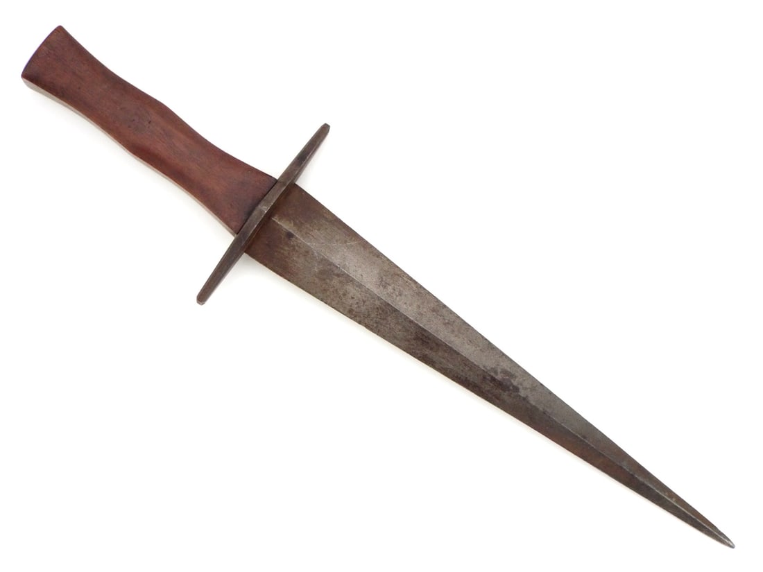 Rare Antique American Civil War Confederate Soldier Bowie Knife ARKANSAS TOOTHPICK (1 of 13)