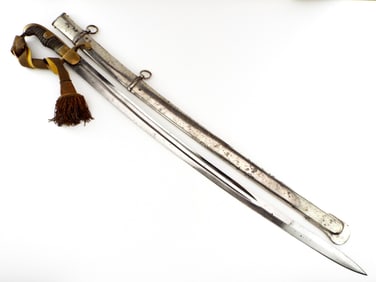 RARE Massive Austro Hungarian High Ranking Officers Sword with Deluxe Knot