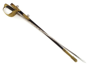 Italian WWII Air Force Pilot Officers Sword.
