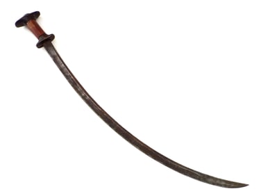 Nice 18th C.Ethiopian Heavy Sickle SHOTEL Sword