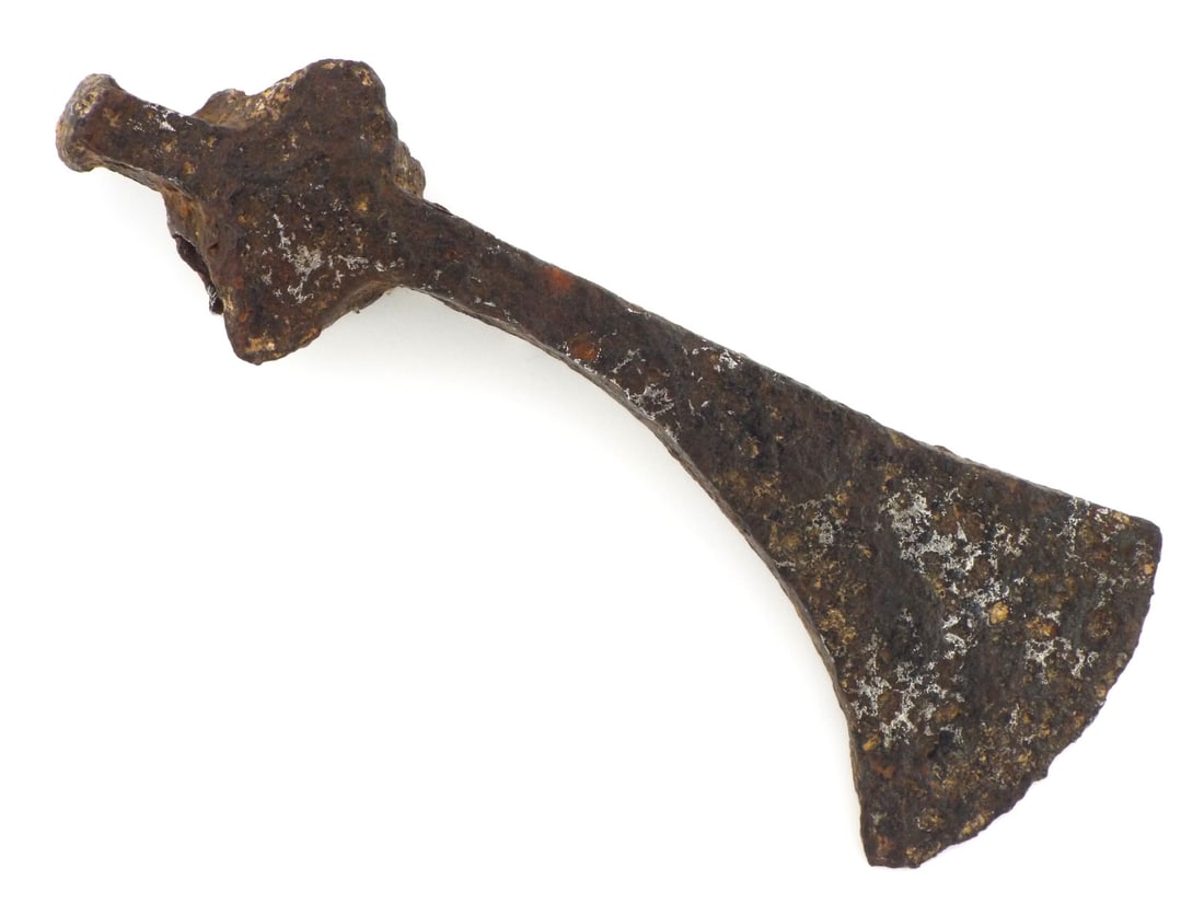 Ancient Warriors 9-12th C. Iron Viking Kievan Rus Battle Axe Head (1 of 14)