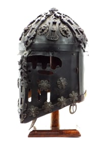 Museum Quality Italian Nobleman's Parade of 15th C. Style Great Helm