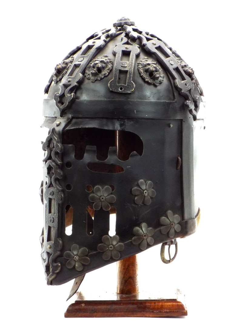 Museum Quality Italian Nobleman's Parade of 15th C. Style Great Helm (1 of 20)