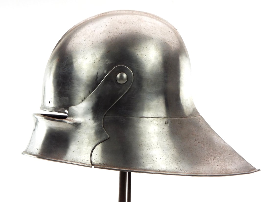 Very Nice Gothic German Knights SALLET Helmet of 15th C. Type (1 of 18)
