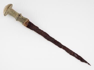 Very Rare Excavated Scottish Rondel Dagger
