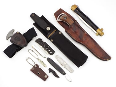 Lot of Various Size Knifes