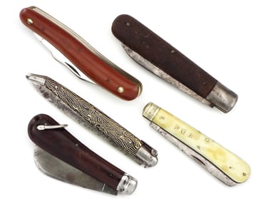 Lot of 5 Pocket Knifes
