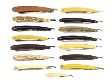 Dealer Lot of Old Straight Razors