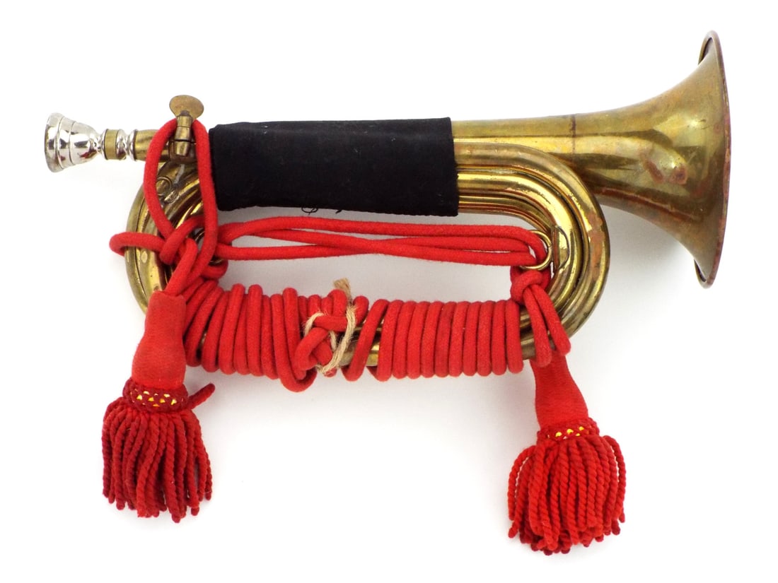 Japanese WWII Military Bugle (1 of 7)