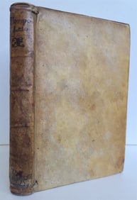1549 ROMAN HISTORY by POMPONIO LETO antique VELLUM BOUND 16 century in ITALIAN