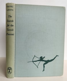 1960 IN SEARCH OF TASSILI FRESCOES by HENRI LHOTE ILLUSTRATED