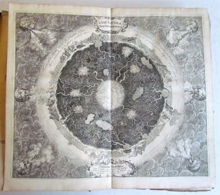 1696 SPECULAE PHYSICO-MATHEMATICO HISTORICAE by ZAHN antique ILLUSTRATED scarce
