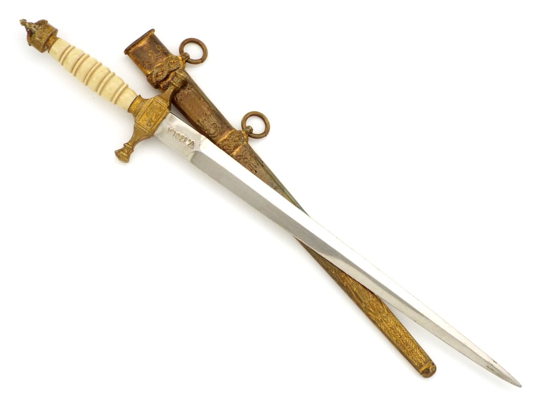 Very Good Salesman Sample MINIATURE German Imperial Navy Officers Dagger (1 of 12)