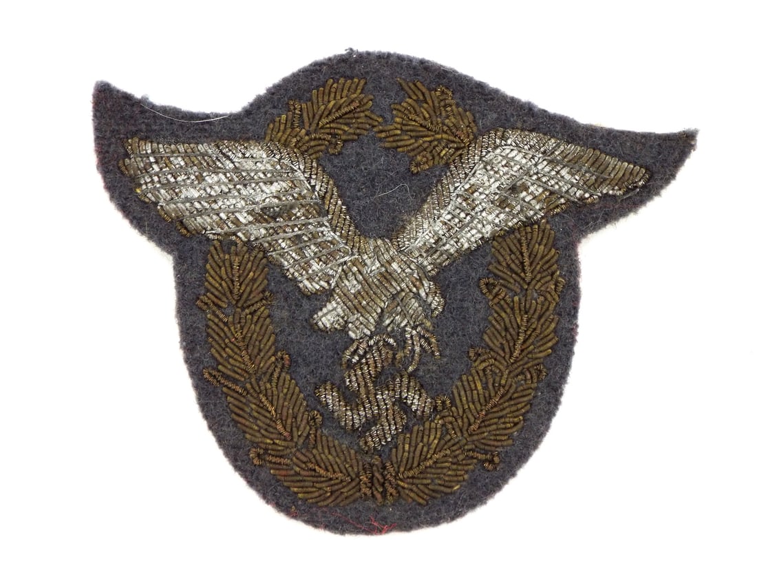 German WWII Luftwaffe Pilots Bullion Badge (1 of 6)