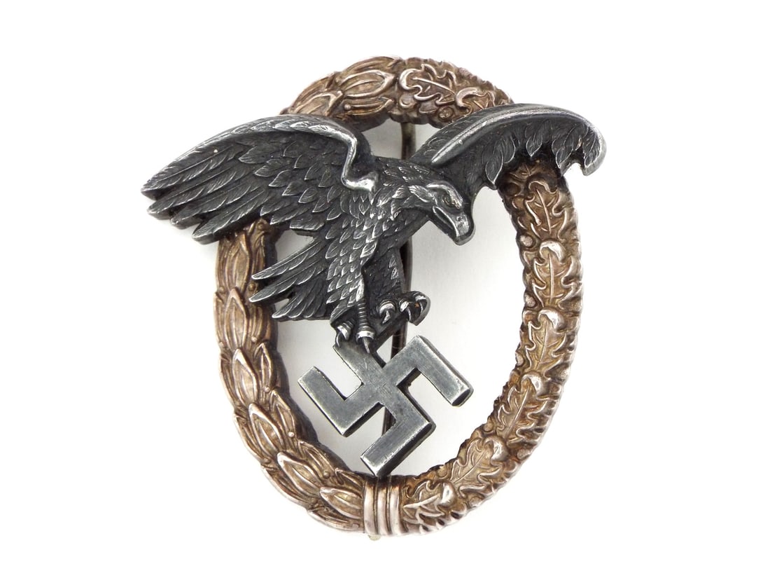 German WWII Luftwaffe Observer Badge (1 of 6)