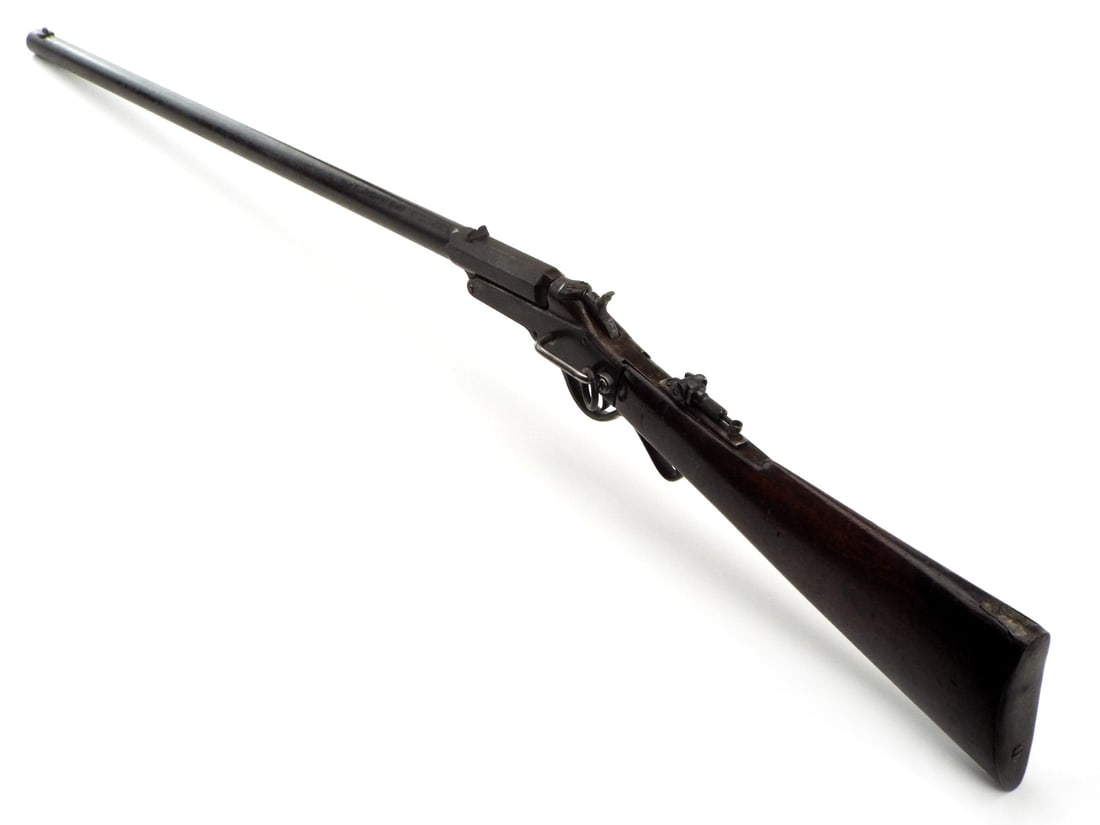 American Civil War MAYNARD Breech Loading.22 Caliber Carbine Rifle. Saddle Ring and Peep Sight: American Civil War MAYNARD Breech Loading.22 Caliber Carbine Rifle. Saddle Ring and Peep Sight