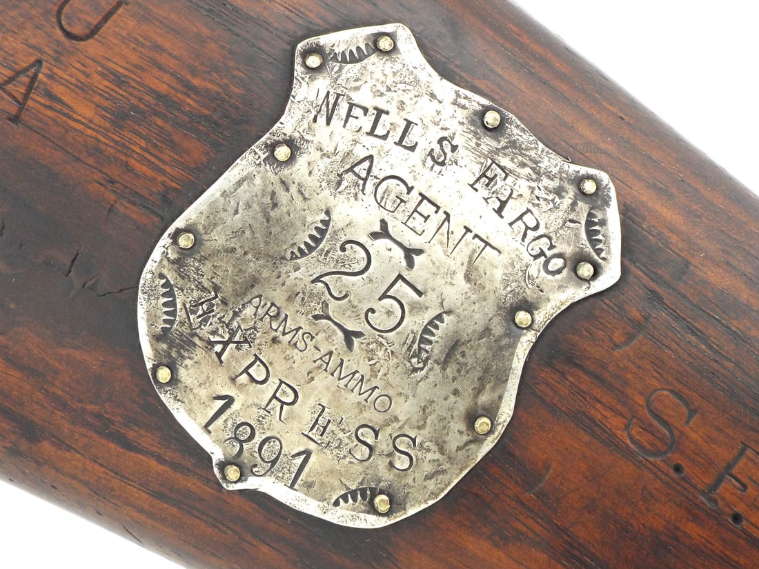Antique WELLS FARGO Double Barrel Stagecoach Gun: Antique WELLS FARGO Double Barrel Stagecoach Gun