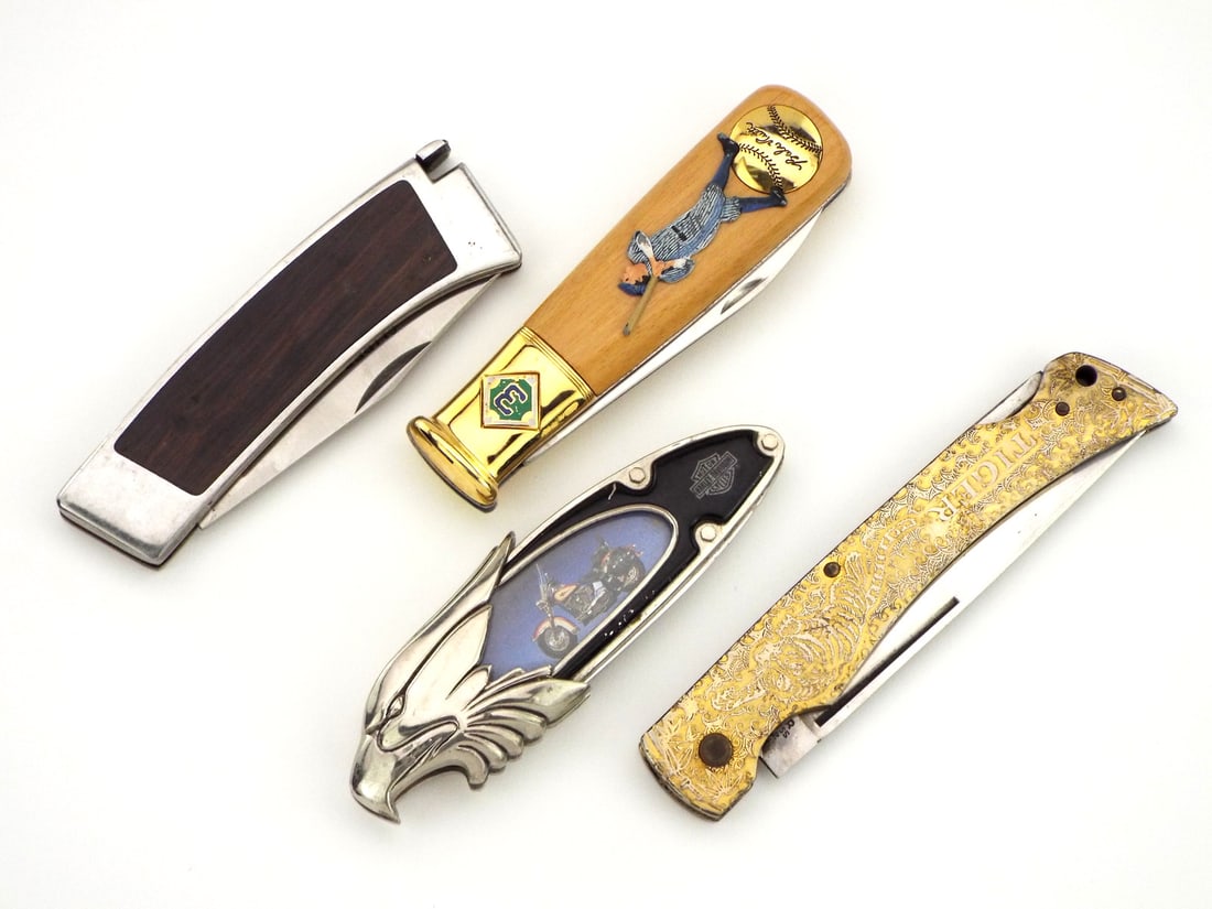 Lot of 4 Nice Pocket Knives (1 of 6)