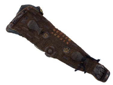 Japanese Edo Period Single Samurai Sleeve of Armor