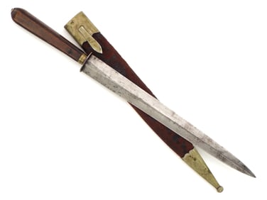 Unusual German 19th C. to WWI Fighting Knife