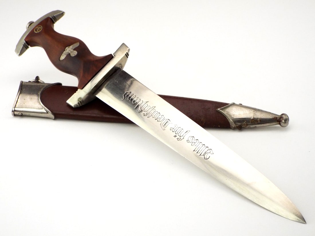 RARE MAKER German WWII SA Dagger KAUFMANN & SOHNE SOLINGEN (1 of 16)