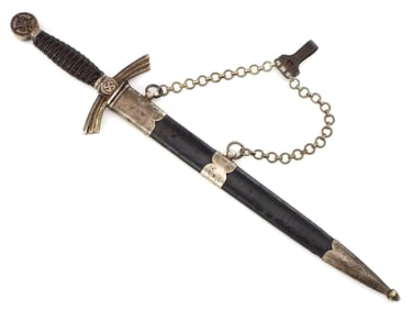 German WWII Luftwaffe 1st Model Officers Dagger by F.W. HOLLER SOLINGEN