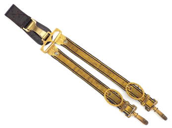 Exceptionally RARE and MINT German WWII Hangers for Water Protection Police Dagger