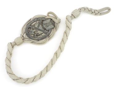 German WWII Army Marksmanship Grade I Lanyard
