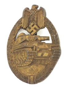 German WWII Panzer Assault Badge