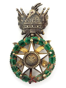 Albania, Italian Occupation, Order of Scanberg Officer's Badge