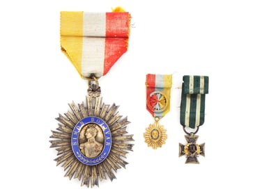 Venezuela Order of the Liberator Officer Medal Breast Badge