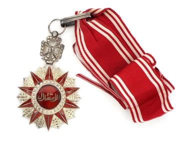 Tunisian Order of Independence Grand Cross Insignia