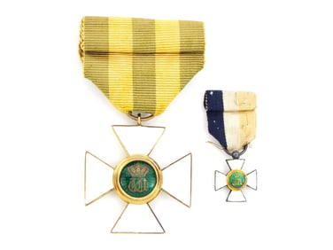 Order of the Oak Crpwn Grand Cross Badge, Luxembourg