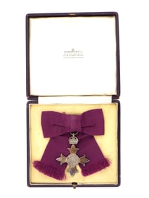 Member of the British Empire (MBE) Badge Medal