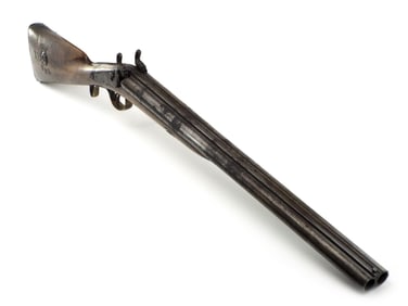 American Civil War Georgia Mounted Artillery Double Barreled Percussion Shotgun