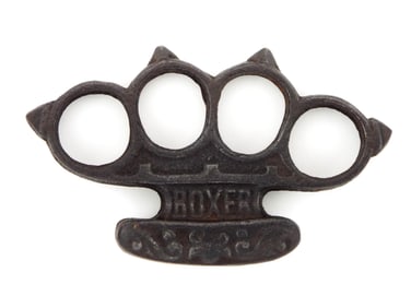 American Civil War era Spiked Brass Knuckle Dusters