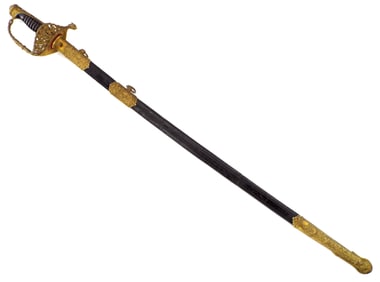 Exceptional Napoleonic French Naval Officers Navy Sword