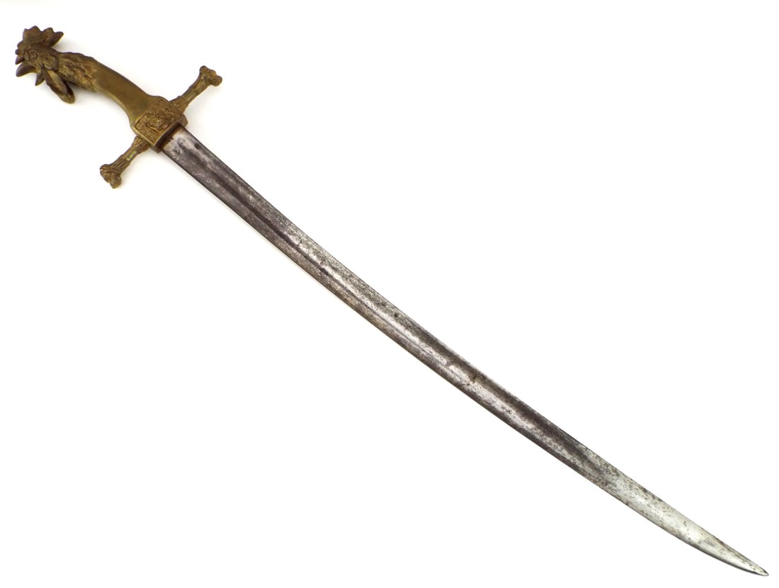 Museum Quality COPY of Napoleonic Sappers Cock Head Pommel Sword (1 of 16)