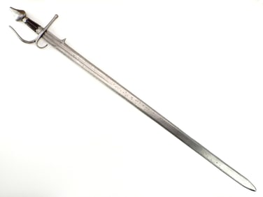 An Extremely Rare Italian One-hand Sword Circa 1500