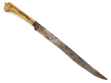 Strong Antique Islamic Mughal Indian or Persian Knife Dagger