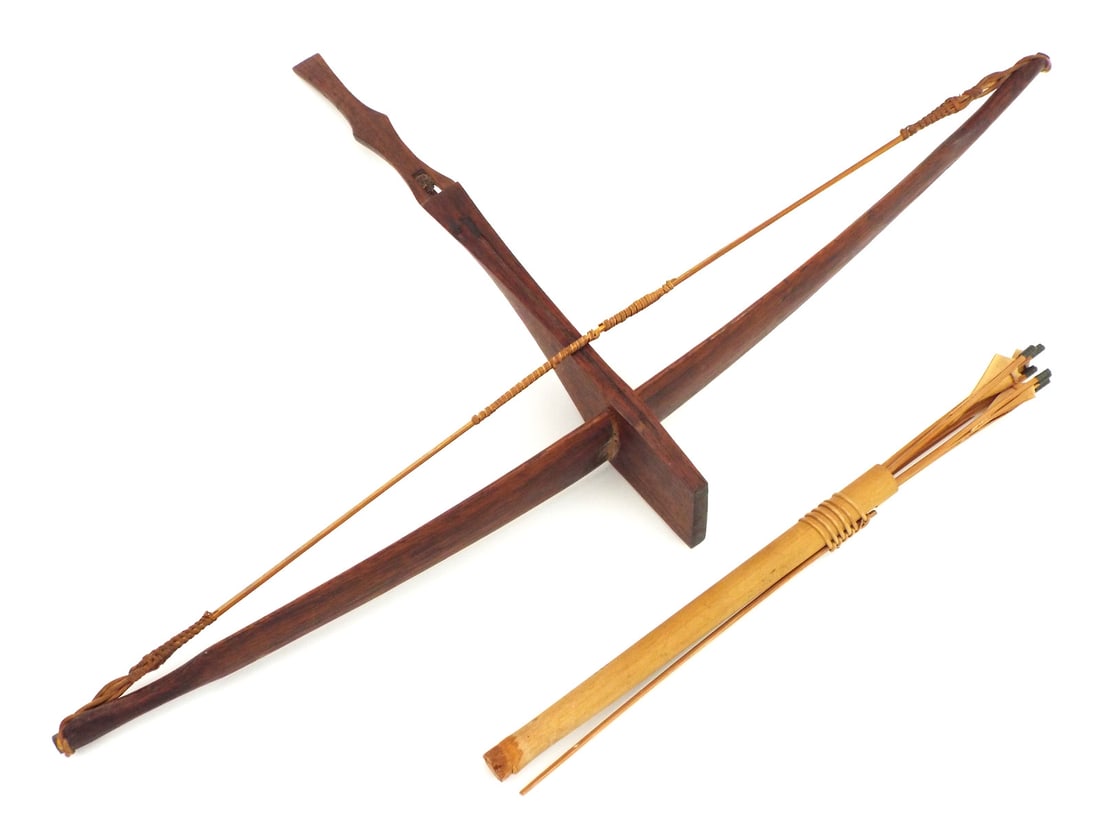 Incredibly RARE Vietnam War era Montagnard Tribe Warriors Crossbow (1 of 12)