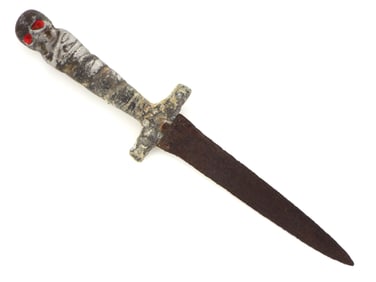 Interesting Skull Dagger in Relic Condition