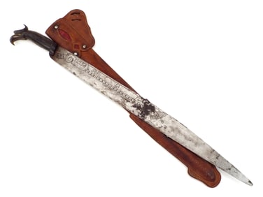 Very Good Mexican Eagle Head Machete sword