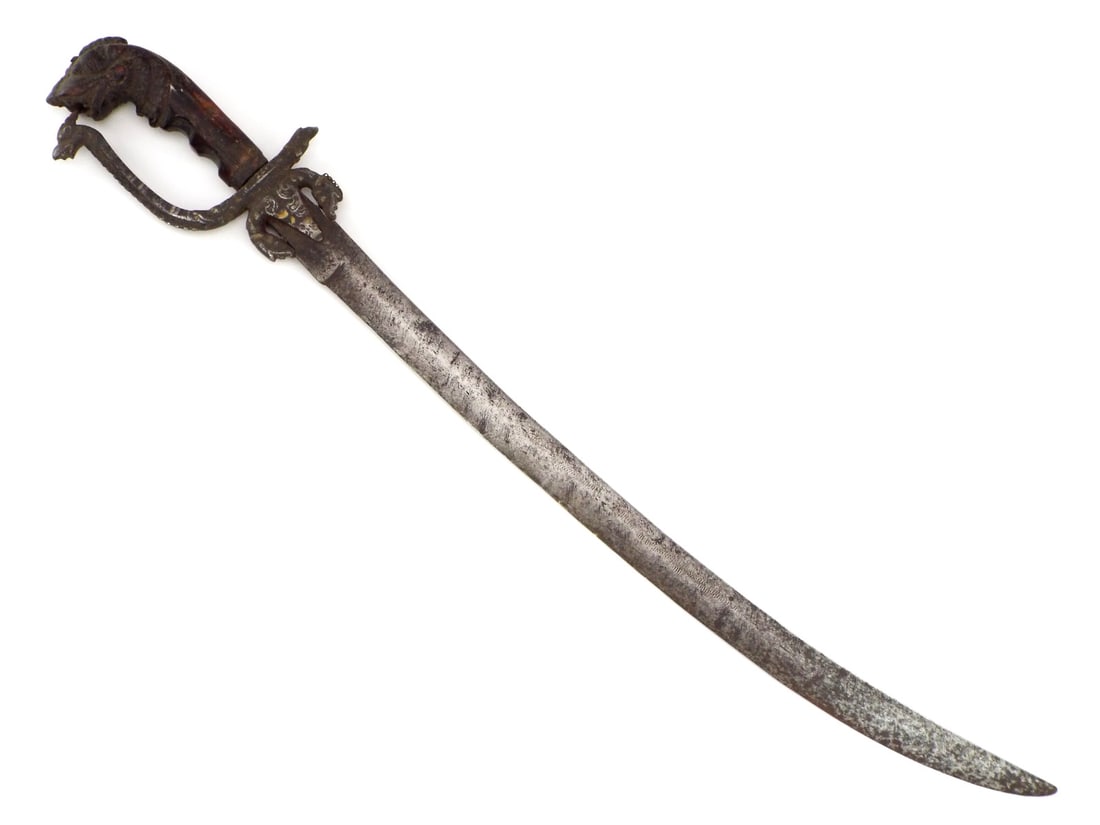 18th C. Sri Lanka or Ceylon KASTANE Sword (1 of 15)