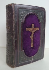 1873 GERMAN PRAYER BOOK gebet und erbauungsbuch für katholische christen antique