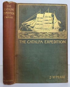 1897 THE CATALPA EXPEDITION by Z.W. PEASE antique WESTERN AUSTRALIA ILLUSTRATED