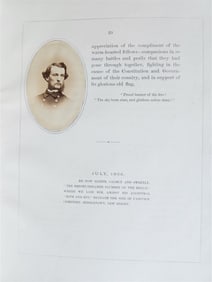 1868 NOTES OF CONVERSATION w/ VOLUNTEER OFFICER in US NAVY antique CIVIL WAR ERA