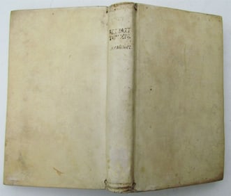 1749 VELLUM BOUND SUMMA S. THOMAE CURSUS THEOLOGICAE P.3 Vol. 1 antique in LATIN